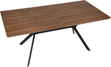 71" x 35.5" Dining Table Mid-Century Vintage Kitchen Table for Living Room Balcony Cafe Bar Walnut