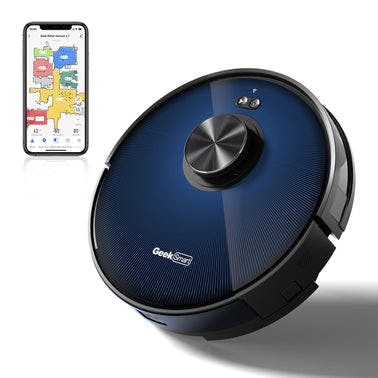 L7 Robot Vacuum Cleaner and Mop, LDS Navigation, Wi-Fi Connected APP, Selective Room Cleaning,MAX 2700 PA Suction, Ideal for Pets and Larger Home