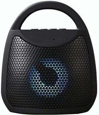 4" Portable Bluetooth Speaker Outdoor Wireless Mini 40W with Loud Stereo and Booming Bass, USB, FM, 10H Playtime, LED Party Lights, Water Resistant 5 Core - BLUETOOTH 13B