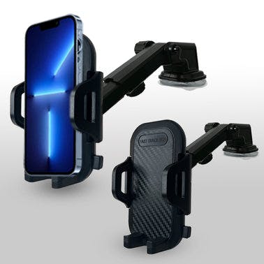 Products Car Phone Mount Holder with Adaptable Cradle Adjustable Long Neck for Windshield Dashboard