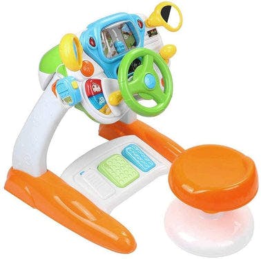 Kids Driving Simulate Ride on Toy Steering Wheel Toy for Toddlers