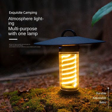 Outdoor camping light Portable night light Flashlight three-legged stand lighting tower canopy tent ambient light